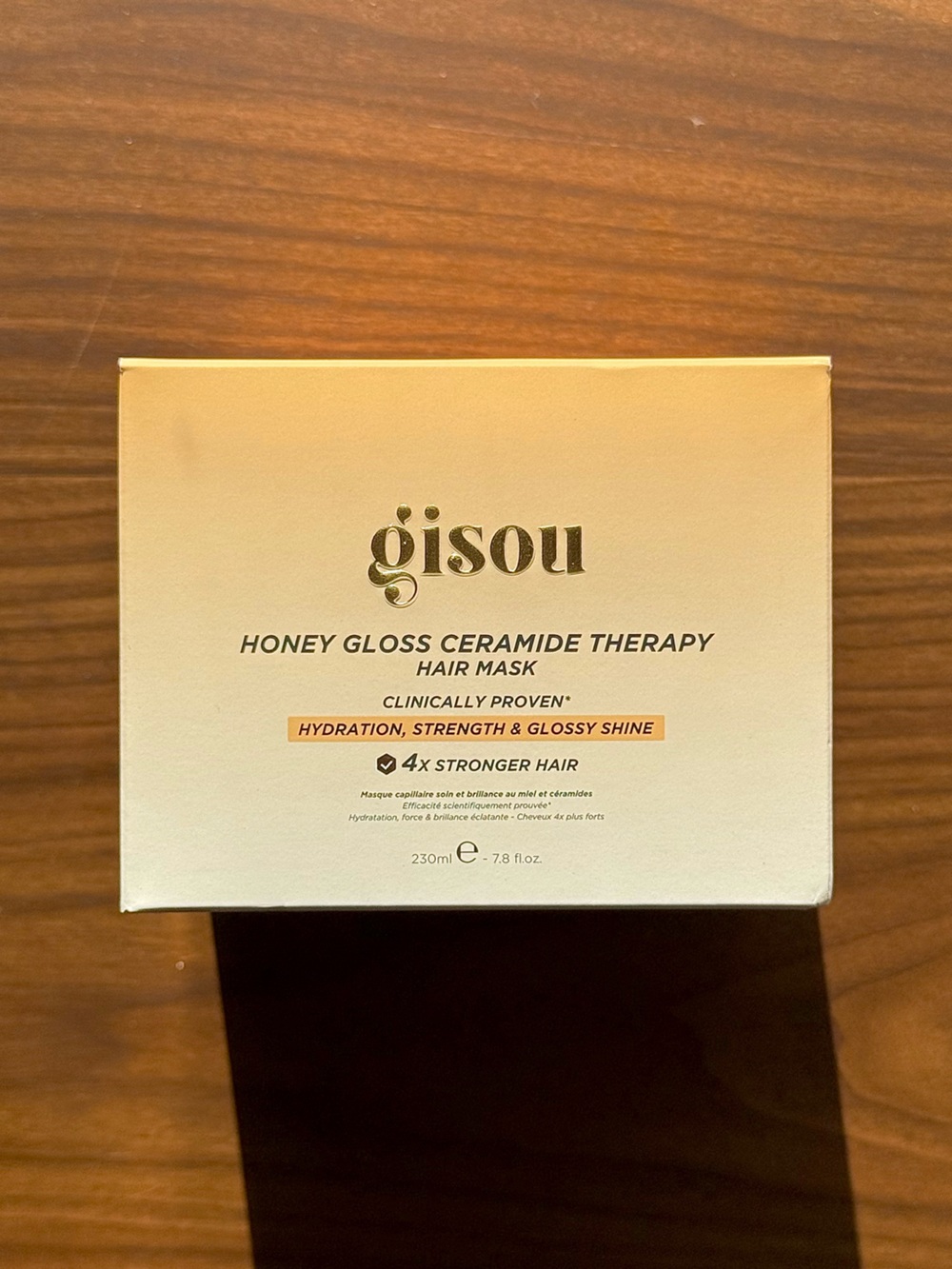 gisou honey gloss ceramide therapy hair mask